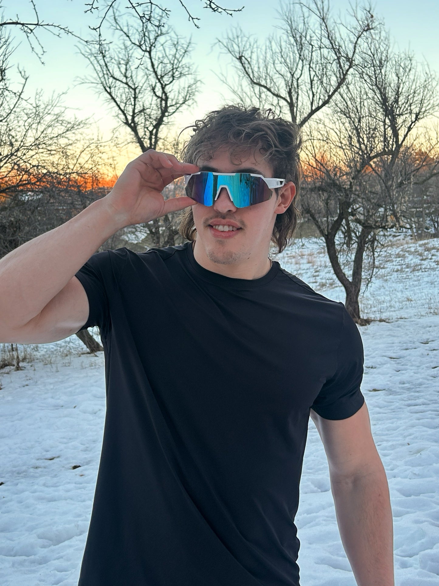 Sierra Optics - Summit Shades (White & Blue)