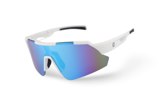 Sierra Optics - Summit Shades (White & Blue)